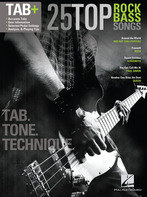 Title details for 25 Top Rock Bass Songs by Hal Leonard Corp. - Available